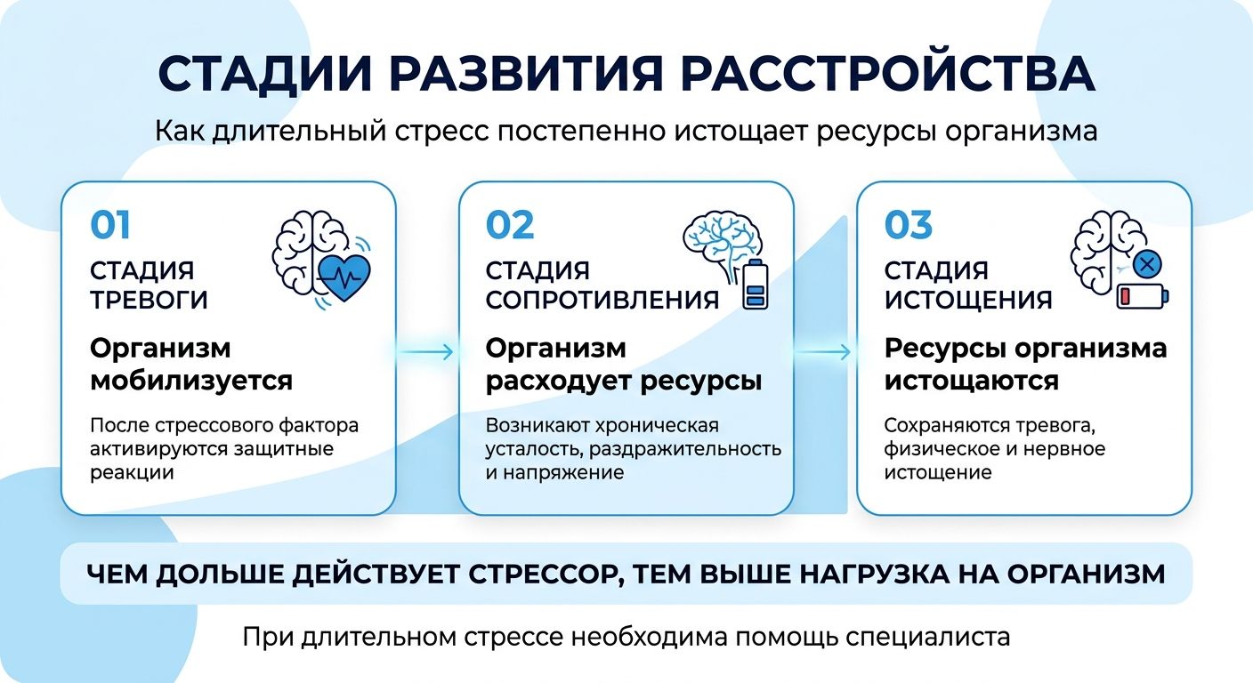 Лечение стресса в Боброве инфографика